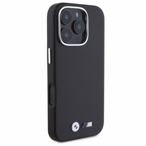 BMW M Smooth Full Wrapped Metal MagSafe ümbris jaoks iPhone 16 Pro - must