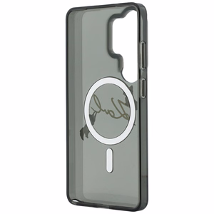 Karl Lagerfeld чехол IML KC Script MagSafe для Samsung Galaxy S26 Ultra чёрный