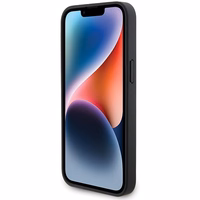 BMW Leather Diamond Pattern ümbris jaoks iPhone 15 Pro Max - must