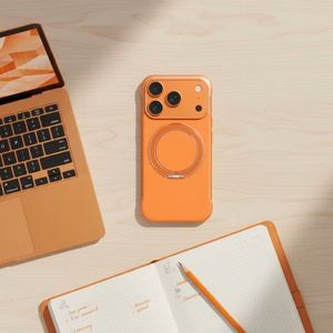 Ümbris EDGE FREE ühilduv koos MagSafe jaoks IPHONE 17 kosmiline oranž