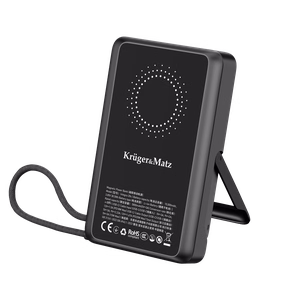 Kruger&Matz akupank, 10000 mAh, Li-Polymer, QC ja PD, CCC-sertifikaat Aasia riikidele