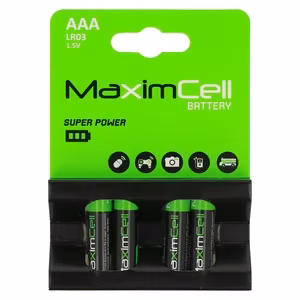 MaximCell leelispatareid LR03 AAA – 4 tk
