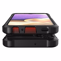 Hübriidarmor ümbris Samsung Galaxy A73 must vastupidav kate