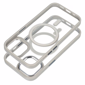 COLOR EDGE MAG COVER Ümbris compatible with MagSafe jaoks IPHONE 15 titatnium hall
