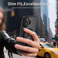 Tech-Protect Magpeak Magsafe CC Ümbris jaoks iPhone 17 - Clear must