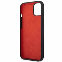 Ferrari FEHCP14SSIBBK iPhone 14 6.1" must/must hardcase Silicone Metal Logo