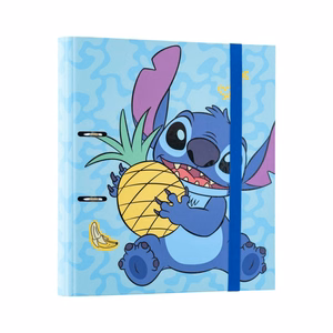 Disney Stitch Tropical A4 kaust 2 rõnga ja kummipaelaga