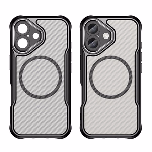 Leading Series MagSafe Silicone Ümbris jaoks iPhone 16 Plus - Must