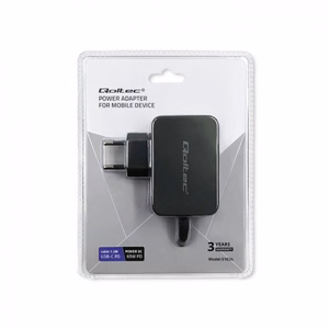 Qoltec 51024 mobile device charger Universal must AC Fast charging Indoor