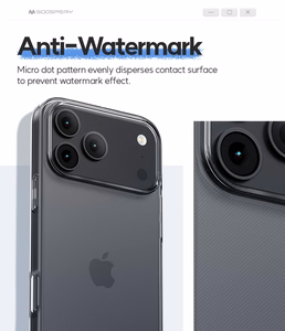 Ümbris Mercury Jelly Clear Apple iPhone 17 Pro Max läbipaistev