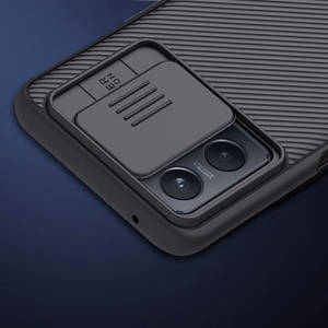 Nillkin CamShield PC Ümbris jaoks Realme 9i must