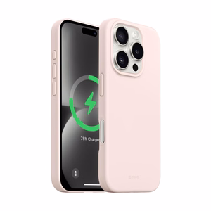 Crong Color Cover Magnetic MagSafe ümbris seadmele iPhone 16 Pro Max, liivaroosa