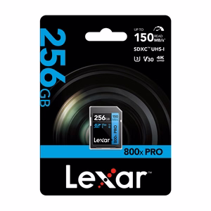 Lexar Professional 800x Pro SDXC 256GB mälukaart