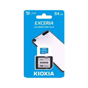 Kioxia Exceria mälukaart 64 GB MicroSDXC Class 10 UHS-I