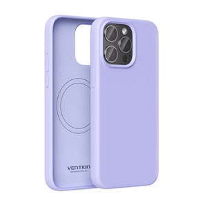Vention KUFV0-40 Silikoonist ümbris iPhone 15 Pro Max'ile (lilla)