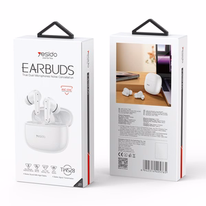 Yesido TWS Bluetooth Наушники TWS28 ANC+ENC белые