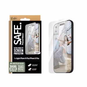 SAFE by PanzerGlass iPhone 16 Plus 6.7" Ekraanikaitse Ultra-Wide Fit SAFE95877