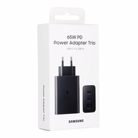 Samsung laadija 2x USB Type C / USB PPS, Power Delivery PD 65W, QC 3.0, AFC, FCP must (EP-T6530NBEGEU)