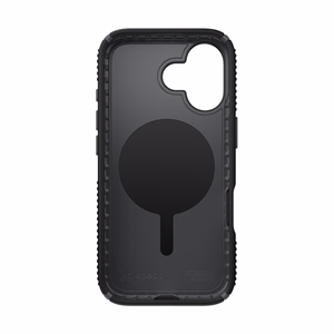 Speck Presidio2 Grip MagSafe ümbris iPhone 17 jaoks (must / Slate Gray / valge)