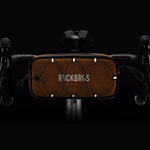 Rockbros TL001 ROAD TO SKY 1.9L jalgratta juhtraua kott veekindel - oranž