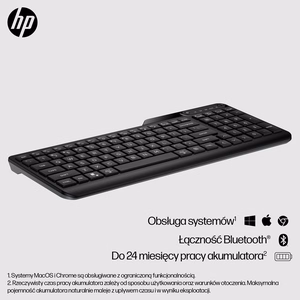 HP 460 mitme seadme Bluetooth klaviatuur