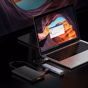 Ugreen CM475 multifunktsionaalne jaotur USB 3.0 - 3x USB / Ethernet RJ-45 / USB Type-C PD - hall