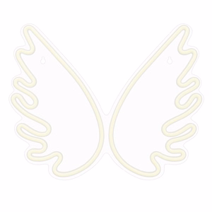 Neon PLEXI LED WINGS valge FPNE09X Forever Light