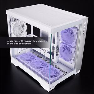 Chieftec GM-30W-TG-OP computer case Cube White