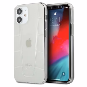 Mercedes Line ümbris iPhone 12 mini jaoks - Läbipaistev