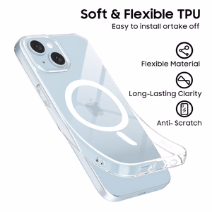 Tech-Protect FlexAir MagSafe iPhone 15 Ümbris - Clear