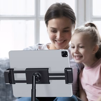 Acefast telescopic phone and tablet hoidja (135-230mm wide) jaoks the desk 360 ° must (E4 must)