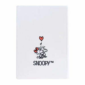 Snoopy Love Season A5 märkmik plüüskaanega