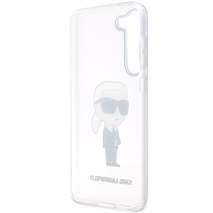 Karl Lagerfeld KLHCS23SHNIKTCT S23 S911 läbipaistev hardcase Ikonik Karl Lagerfeld