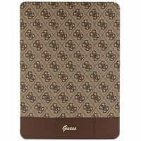 Guess 4G Stripe Allover ümbris jaoks iPad Pro 12.9" - brown