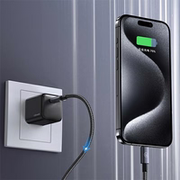 USAMS Kaabel USB-C na USB-C 60W 1,2m Fast Charging terasest SJ661USB01 (US-SJ661)