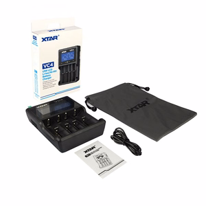 XTAR VC4 – USB-akulaadija, 4 pesa