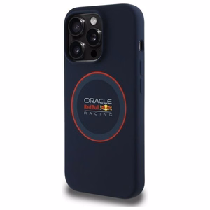 RED BULL ümbris jaoks IPHONE 14 Pro compatible with MagSafe RBHMP14L24SIILVR (Silicone punane Ring) tumesinine