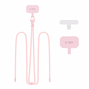 Tech-Protect C5S nöör crossbody rihm beebiroosa