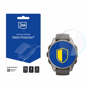 Garmin Fenix 9 43mm – 3mk Watch Protection FlexibleGlass nutikella ekraanikaitse
