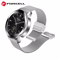 Strap to Samsung Galaxy Watch Forcell F-Design FS11 magnetic steel 22 mm hõbedane