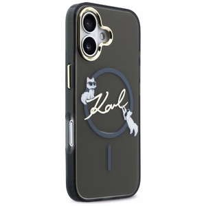 Karl Lagerfeld IML Choupettes Karl Script Logo MagSafe iPhone 17 Ümbris - must