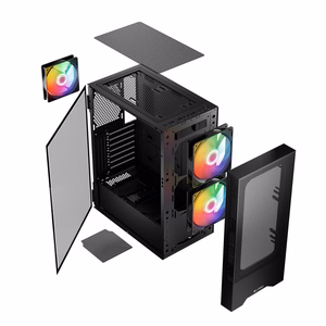 Logic ARYA ARGB MINIDI USB 3.0 arvutikorpus, must