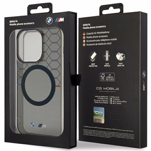 Ümbris BMW BMHMP14LHGPK iPhone 14 Pro 6.1" hall/hall Pattern MagSafe