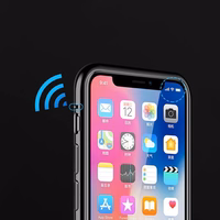 Wozinsky Full Magnetic Case Full Body Front ja Back Cover sisseehitatud klaasiga Samsung Galaxy A72 4G must-läbipaistev