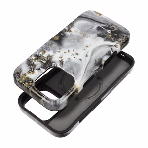Ümbris jaoks iPhone 16 PLUS Forcell F-Protect Mirage compatible with Magsafe Military Drop-Test hõbedane fog