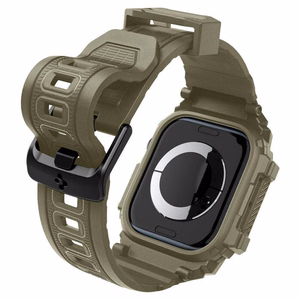 SPIGEN ümbris RUGGED ARMOR "PRO" jaoks APPLE Watch 10 (46 mm) vintage khaki
