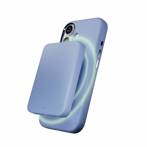 Pure Icon Mag Pro Liquid Silicone Ümbris jaoks iPhone 17, MagSafe Compatible, with Camera Protection and Aluminum Buttons - Sinine