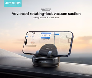 Auto telefoni hoidja Joyroom JR-ZS530 (armatuurlaud) must