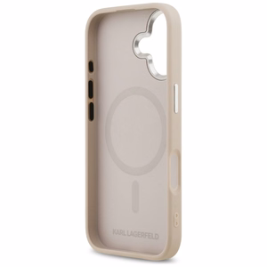 Karl Lagerfeld Karl & Choupette Pins MagSafe Ümbris jaoks iPhone 17 Roosa