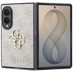 Roosa Guess Big 4G Logo ümbris Samsung Galaxy Z Fold8 mudelile